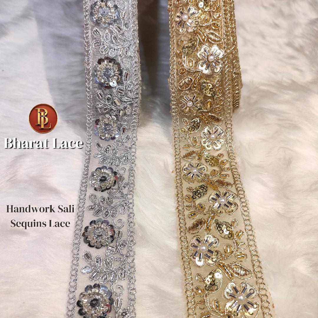 Handwork sali Nett lace
